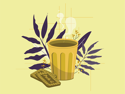 Chai-time chai design graphic design illustration summer vector