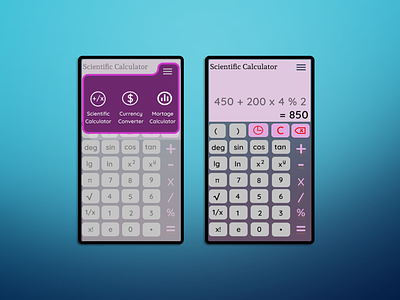 004 - Calculator #DailyUI
