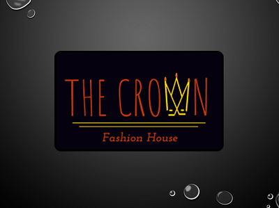 005 - Logo #DailyUI 005 black branding crown dailyui 005 fashion gold illustration logo textile textilelogo typography ui uiux ux