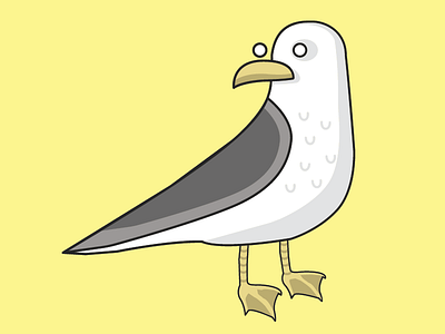 Seagully bird branding logo state utah vector
