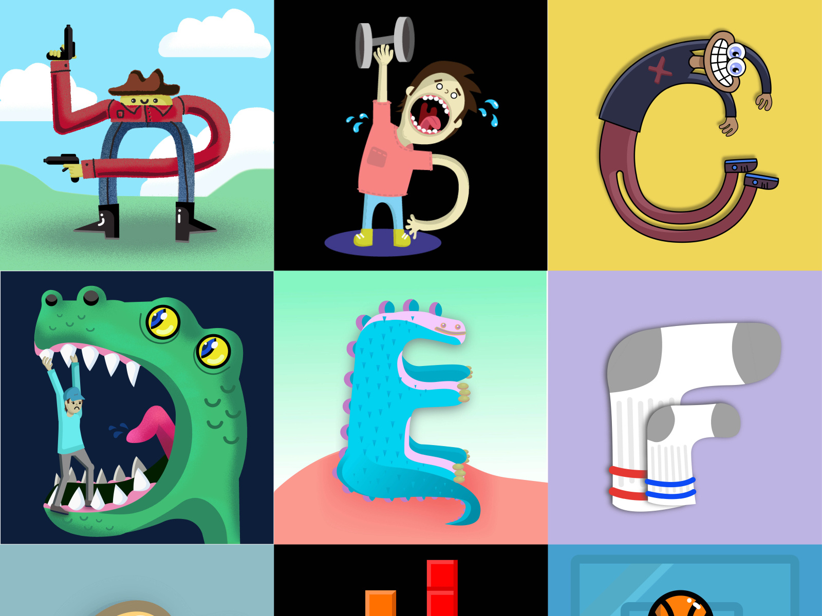 36 Days of Type Sampler by Dane Goodwin on Dribbble