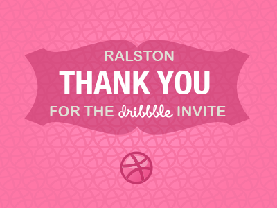 Thank You Ralston!