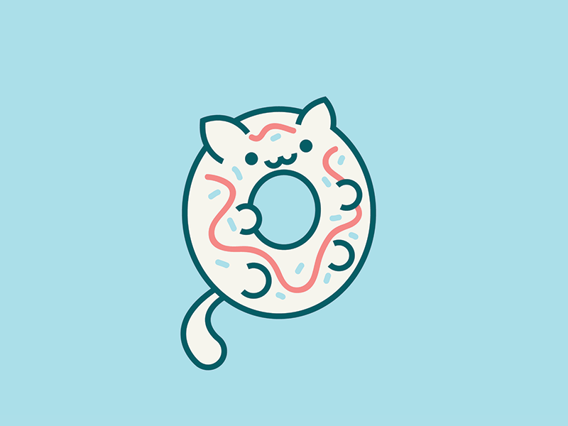 Pusheen Donut Gif