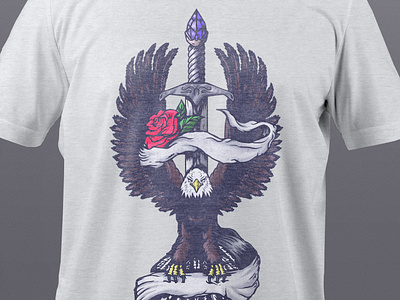 Eagle Sword and Rose