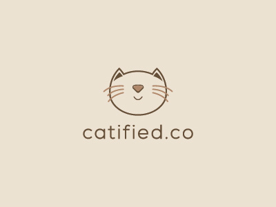 Happy Cat cat cat store cute illustration kittens logo mark minimal simple vetor