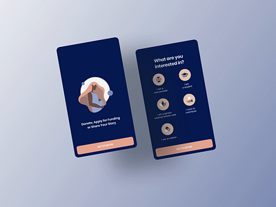 The Victoria Project onboarding app design digital healthcare illustratiom illustration logo minimal minimalist mobile onboarding ui uidesign wellness