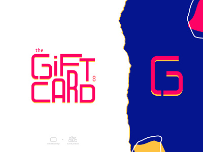The Gift Card Company abstract app asymmetry branding design digital gift card gift gift card icon illustration logo mobile ui design