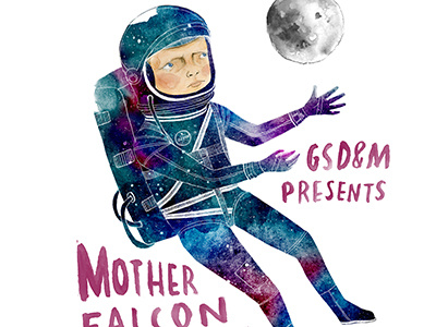 Mother Falcon Poster