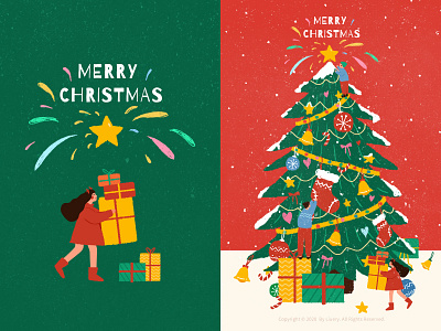 圣诞快乐🎄 illustration 圣诞节