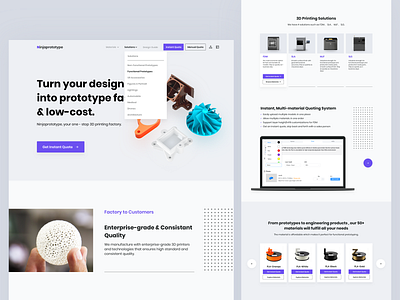 Ninjaprototype Web Design app branding factory homepage icon interface lists model prototype typography ui ux web website