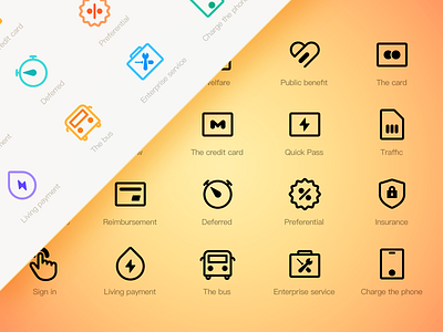 A Set Of Icon Design Exercises design icon illustration logo ui ux