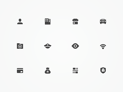 A Set Of Icon Design by Tenney Tang for RaDesign on Dribbble