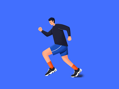 Run illustration