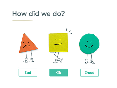 Simple Survey cardboard icons survey