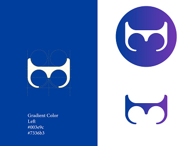 LOGO branding colorful design gradient color logo logotype typogaphy vector
