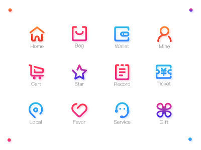 Online Store Icons