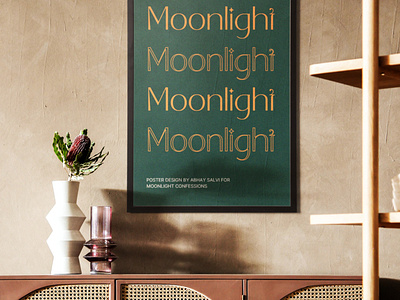 Poster Design for Moonlight Confessions