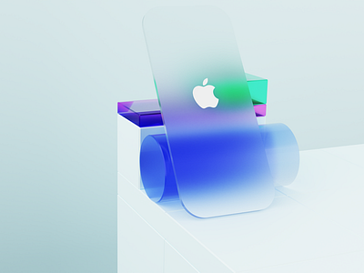 Blender Materials Exercise of Glass - 19 3d animation app app design blender branding design illustration logo ui