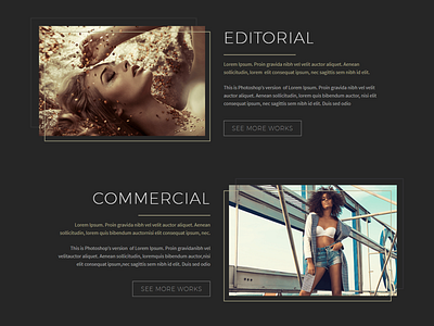 WordPress Photo Studio Website Template Design