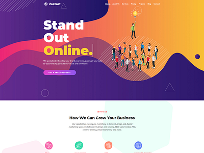 Digital Company & Startup WordPress Theme