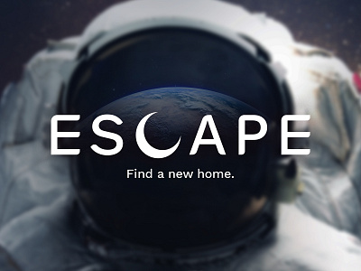 Escape – Find a new home. branding branding design logo logotype