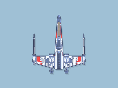 X-wing starfighter