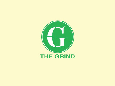 The Grind Logo art branding coffee grind illustrator logo thirty logos