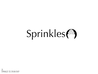 Sprinkles Logo art branding colour design graphic design ice cream logo shapes sprinkles thirty logos vector