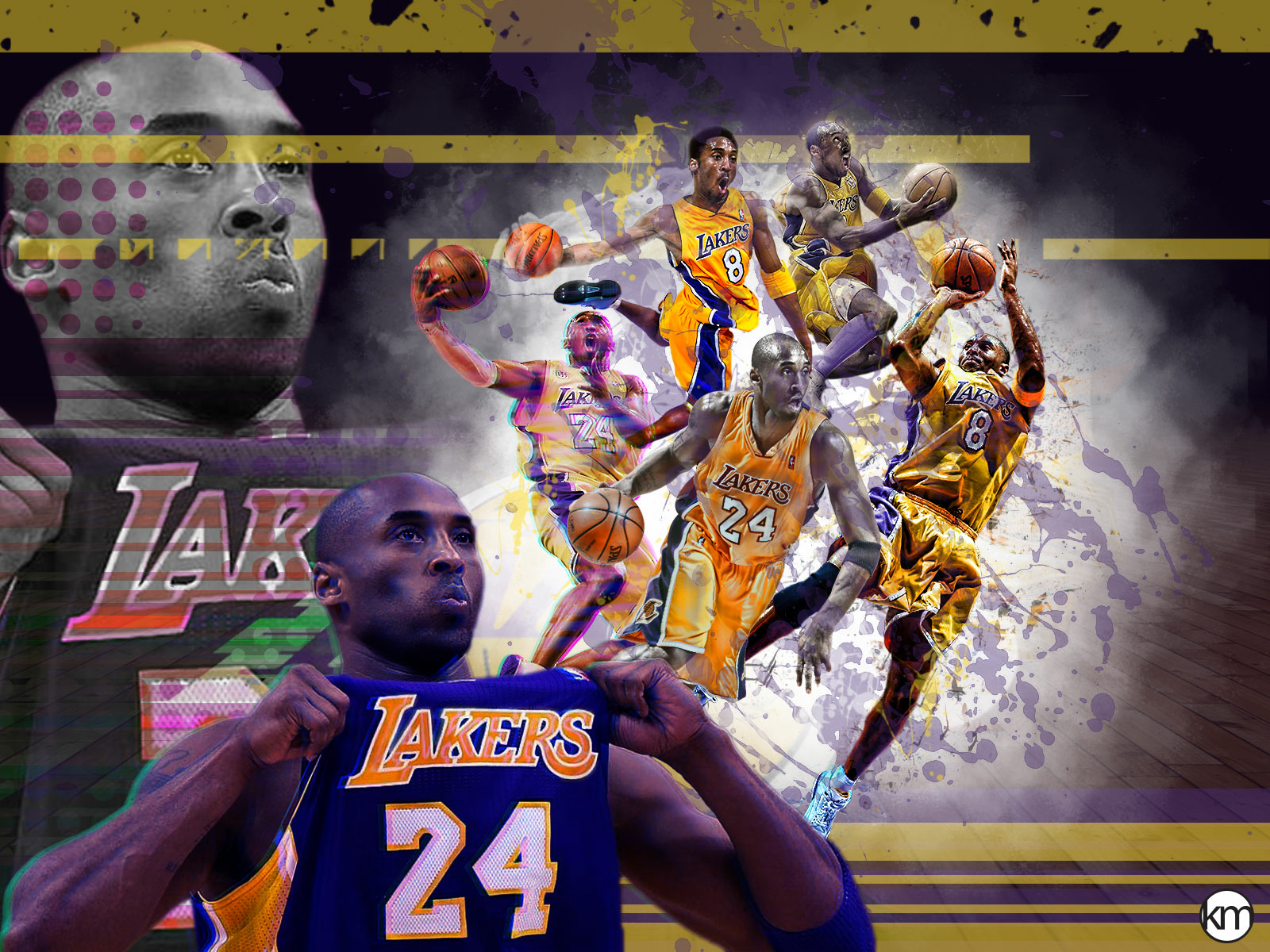 Kobe Bryant Artwork by Kevin McElgunn on Dribbble