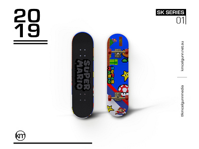 SK SERIES 01 | Super Mario Skateboard Deck