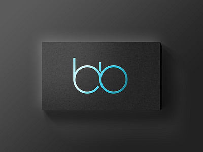 Bb Foil Business Card art branding business card business card design design graphic design illustrator logo shapes vector