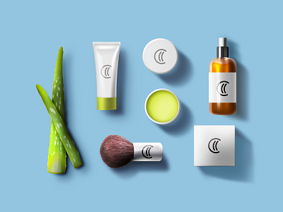 CC Cosmetic Branding Mockup