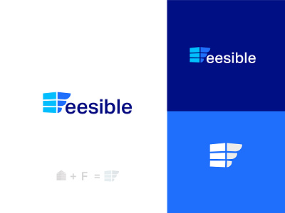 Fessible | Real State Compay Logo | Logo brand animation design graphic design logo motion graphics