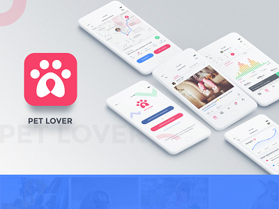 Pet management app ui