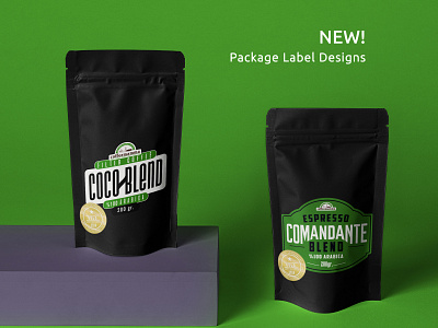 Coffee Packaging Labels behance branding coffeepackaging design dribbble graphic identity illustration illustrator labeldesign lettering newdesign packaging type typography vector