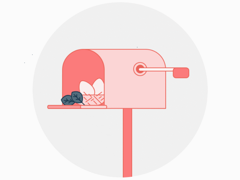 Empty Mailbox animation empty state mailbox