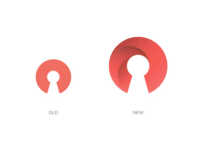 Logo Redesign. Before/After after before design isotype logo type