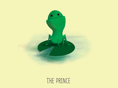 Frog illustrator poster