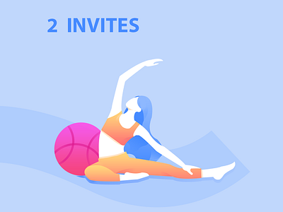 2 INVITES illustration