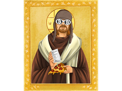 NFT art - Kurt Cobain art beauty bitcoin crypto cryptocurrency design drawing face graphic icon illustration kurt cobain nft ortodox portrait