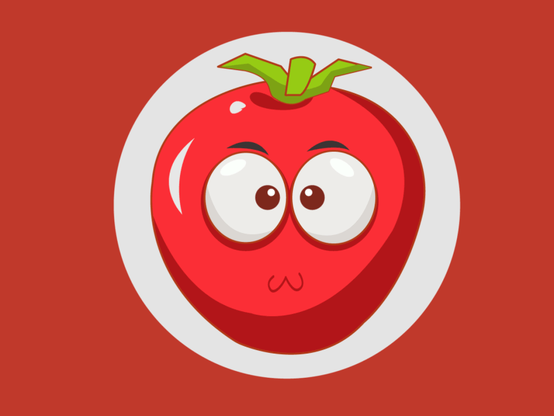Tomato by Micro Ice on Dribbble