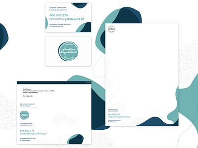 Stationery design: diet clinic