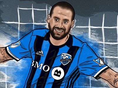 Andrés Romero - Impact Art 2016 andres contest futbol illustration impact montreal player romero soccer summer