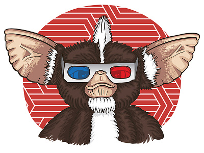 Gremlins 3D 80s artwork design gremlins mogwai tshirtcomingsoon