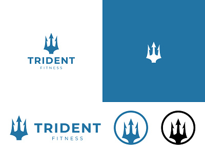 Trident Fitness Logo Design