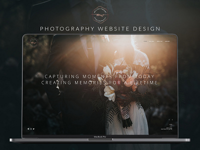 Photography Website Design design graphic design minimalist photography portfolio ui ui design ux ux design web design website website concept website design wedding