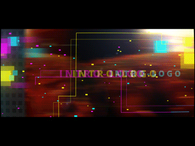Glitch Opener after effects animation cmyk computer digital dmage glitch opener