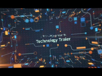 Sci Fi Trailer after animation computer digital effects electronic glitch opener sci fi technology