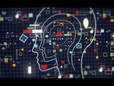 Digital Head after effects animation computing cyberpunk digital fx sceince sci fi technology