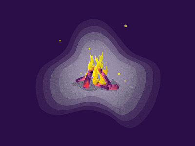 Fire of the Night-Illustration